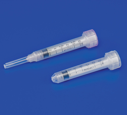 3 cc SYRINGE WITH NEEDLE