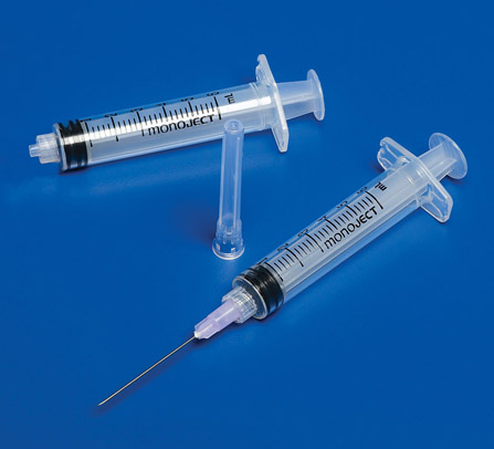 6 cc SYRINGE WITH NEEDLE