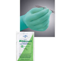 POWDER FREE, LATEX SURGICAL GLOVES (b)