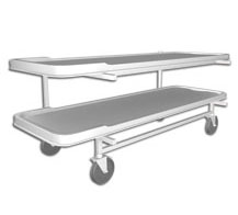 STORAGE RACKS - TWO BODY STORAGE CARRIER (a)